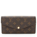 Louis Vuitton Monogram Canvas Sarah Wallet