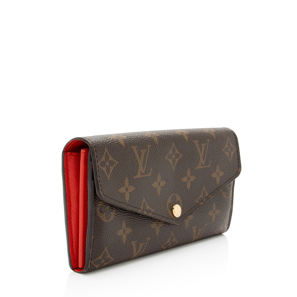 Louis Vuitton Monogram Canvas Sarah Wallet