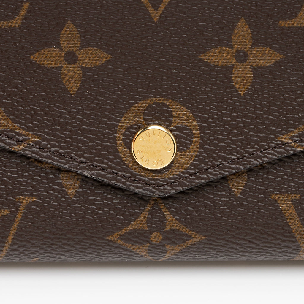 Louis Vuitton Monogram Canvas Sarah Wallet