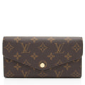 Louis Vuitton Monogram Canvas Sarah Wallet