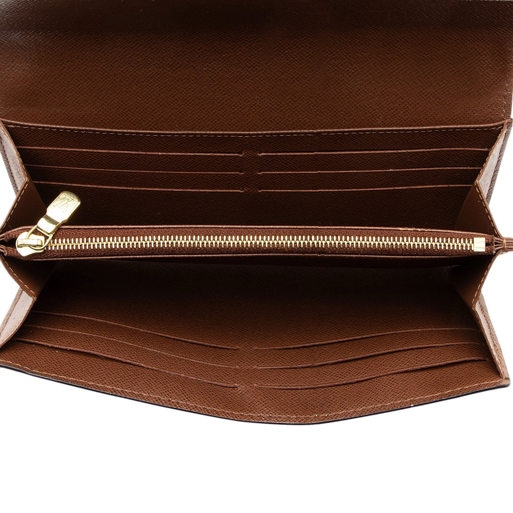 Louis Vuitton Monogram Canvas Sarah Wallet