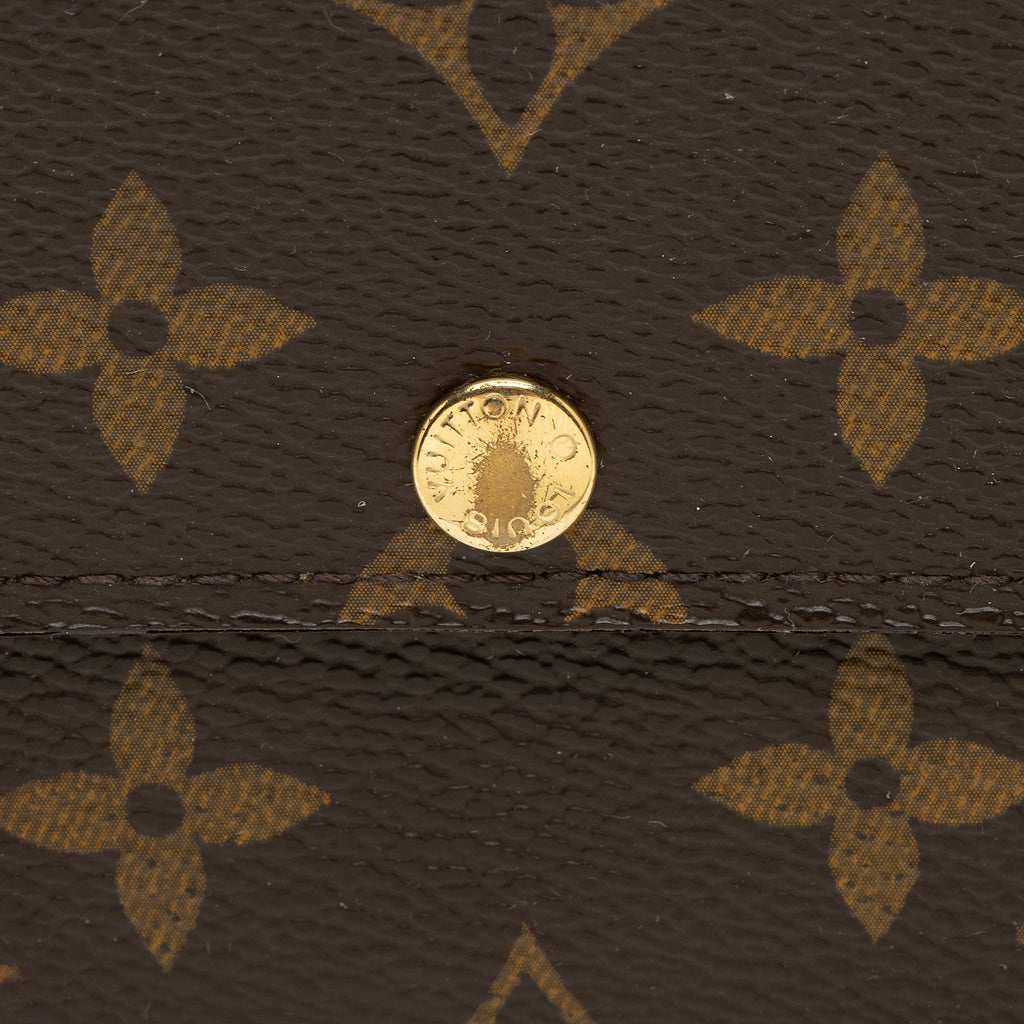 Louis Vuitton Monogram Canvas Sarah Wallet