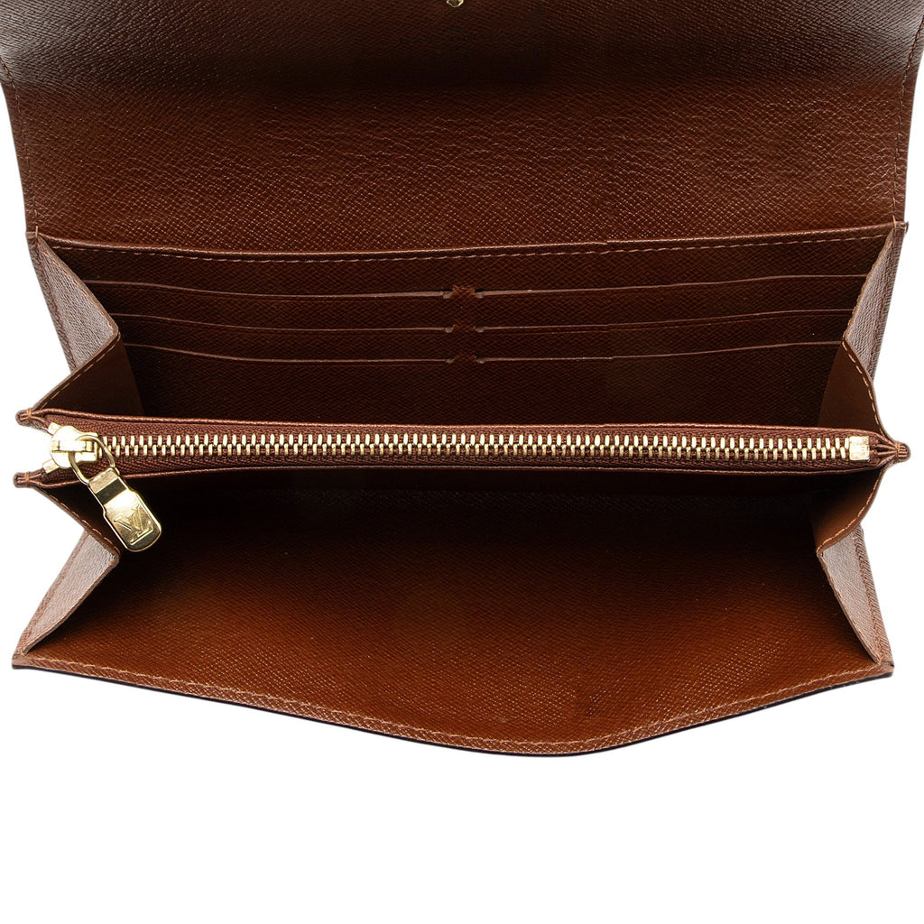 Louis Vuitton Monogram Canvas Sarah Wallet