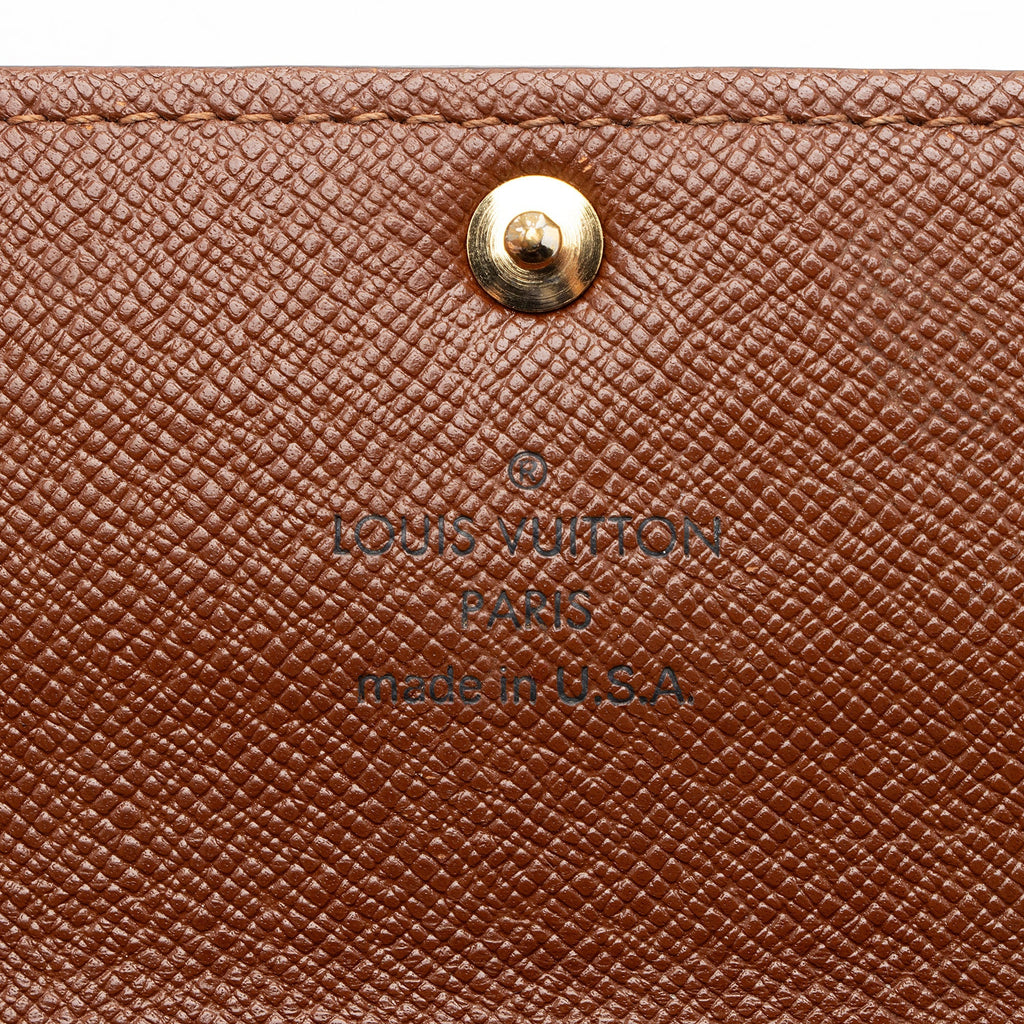 Louis Vuitton Monogram Canvas Sarah Wallet