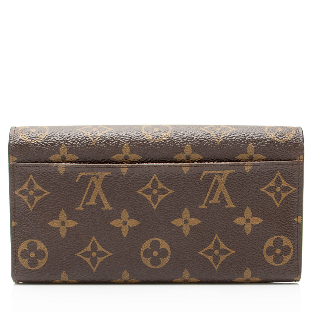 Louis Vuitton Monogram Canvas Sarah Wallet