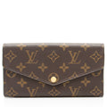 Louis Vuitton Monogram Canvas Sarah Wallet