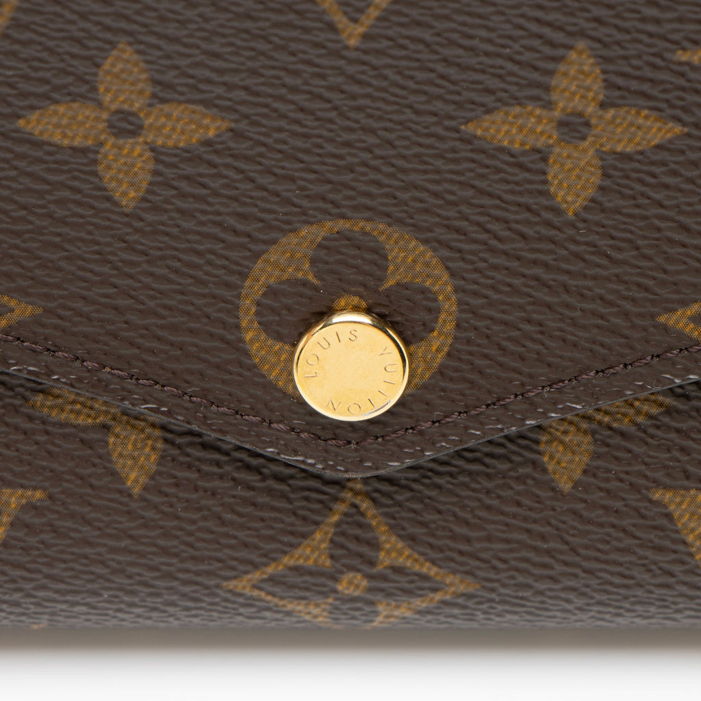 Louis Vuitton Monogram Canvas Sarah Wallet