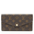 Louis Vuitton Monogram Canvas Sarah Wallet