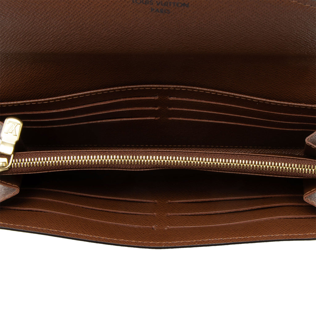 Louis Vuitton Monogram Canvas Sarah Wallet