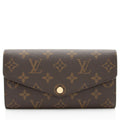 Louis Vuitton Monogram Canvas Sarah Wallet