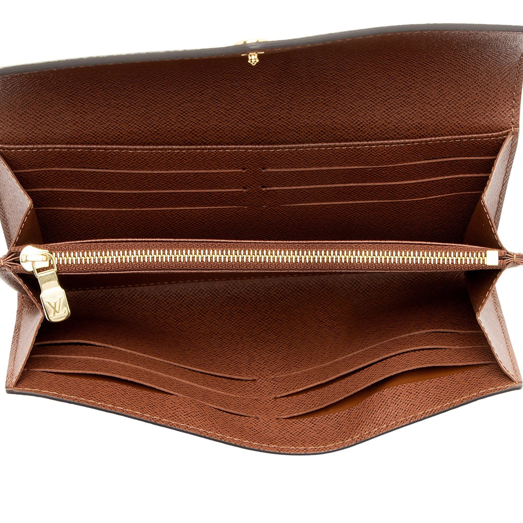 Louis Vuitton Monogram Canvas Sarah Wallet