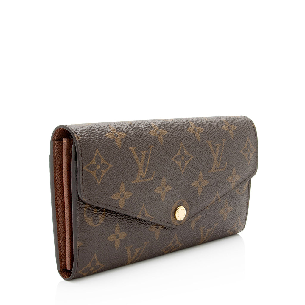 Louis Vuitton Monogram Canvas Sarah Wallet