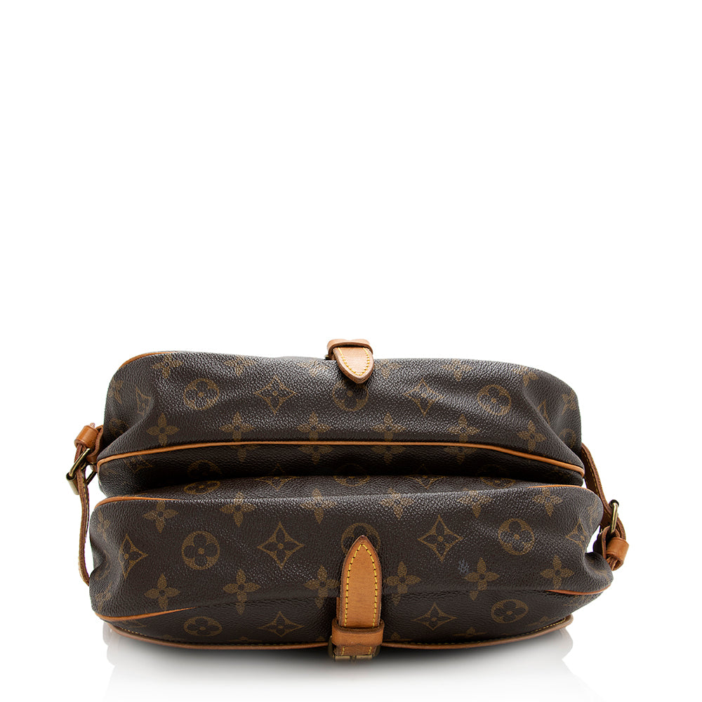 Louis Vuitton  Monogram Canvas Saumur 30 Messenger Bag - FINAL SALE (SHF-20345)