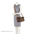 Louis Vuitton  Monogram Canvas Saumur 30 Messenger Bag (SHF-14248)