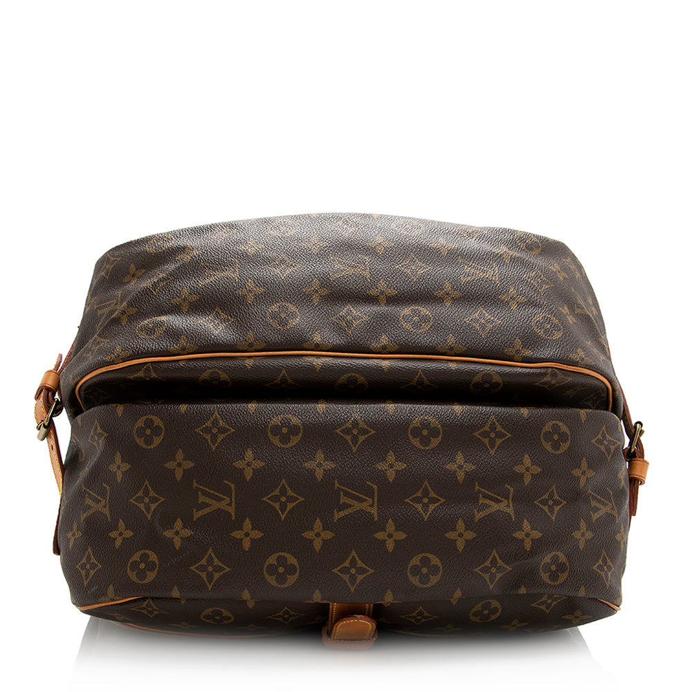 Louis Vuitton  Monogram Canvas Saumur 35 Messenger Bag - FINAL SALE (SHF-20346)