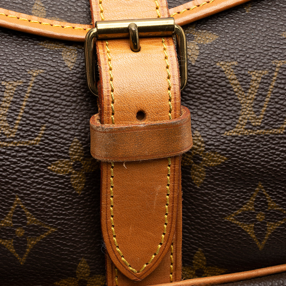 Louis Vuitton  Monogram Canvas Saumur 35 Messenger Bag - FINAL SALE (SHF-20346)