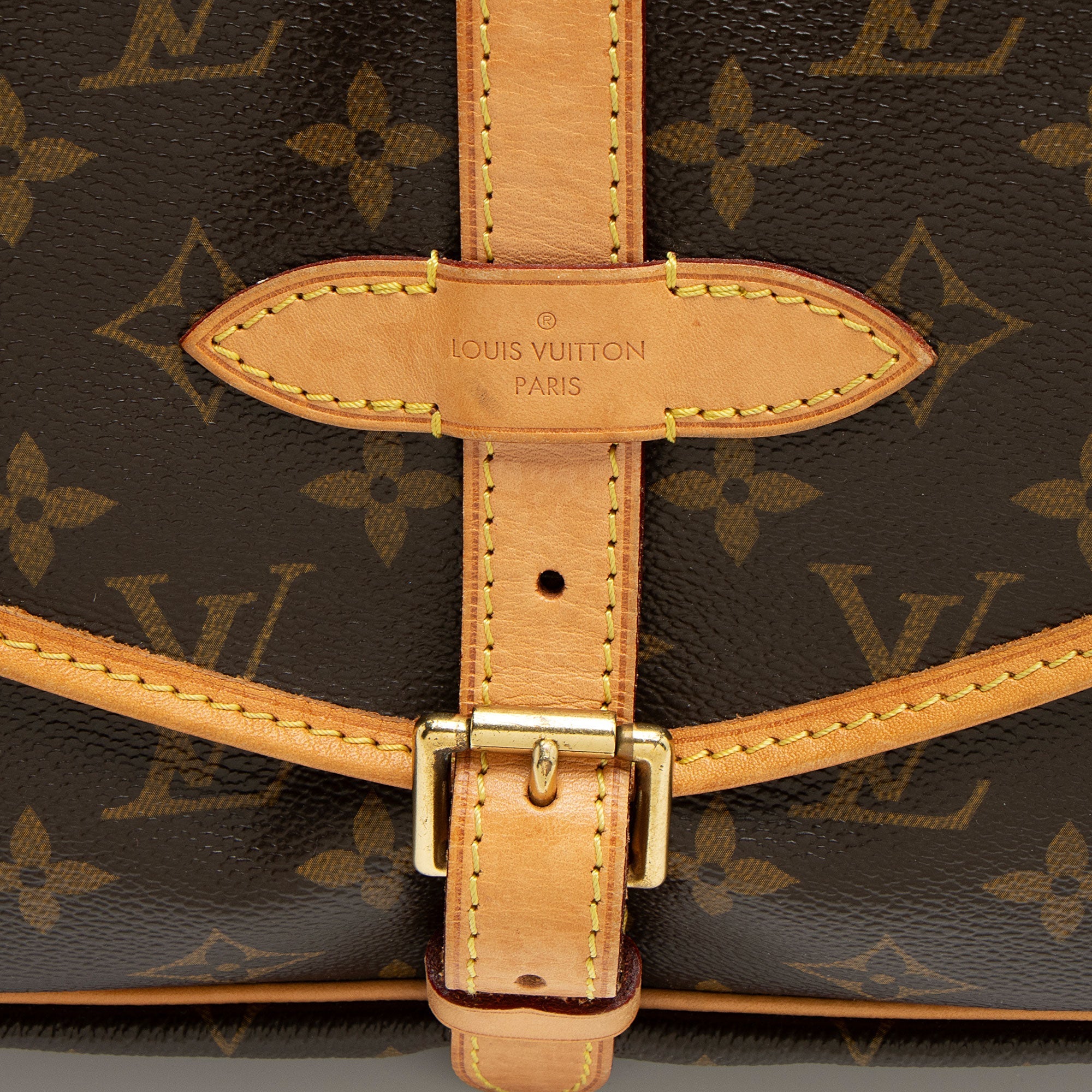 Louis Vuitton Monogram Canvas Saumur GM Messenger
