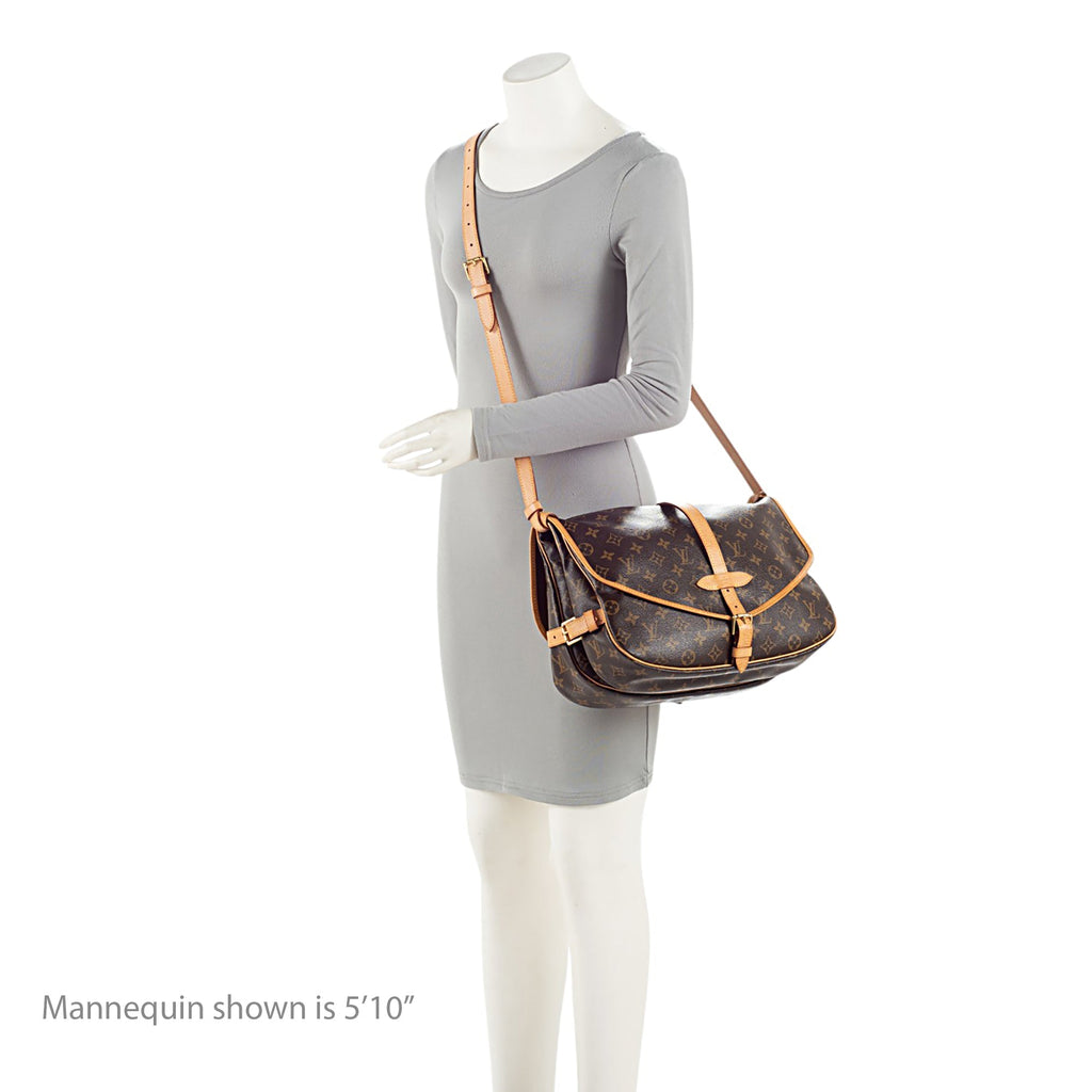 Louis Vuitton Monogram Canvas Saumur GM Messenger