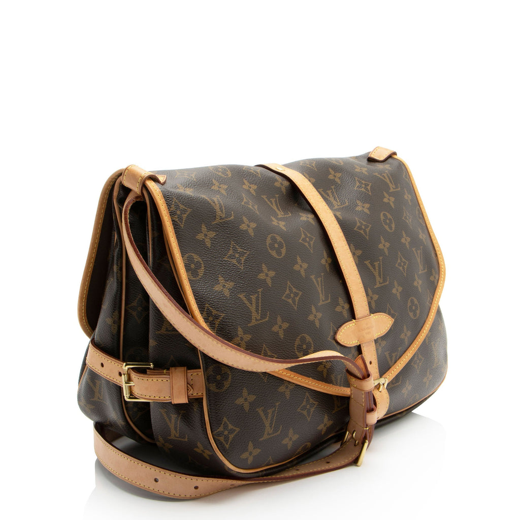 Louis Vuitton Monogram Canvas Saumur GM Messenger
