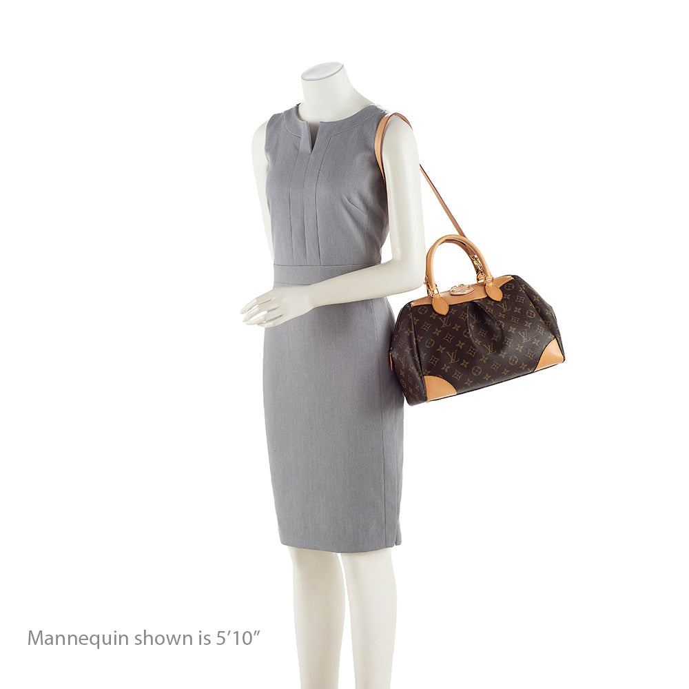 Louis Vuitton Monogram Canvas Segur Satchel (SHF-19651)