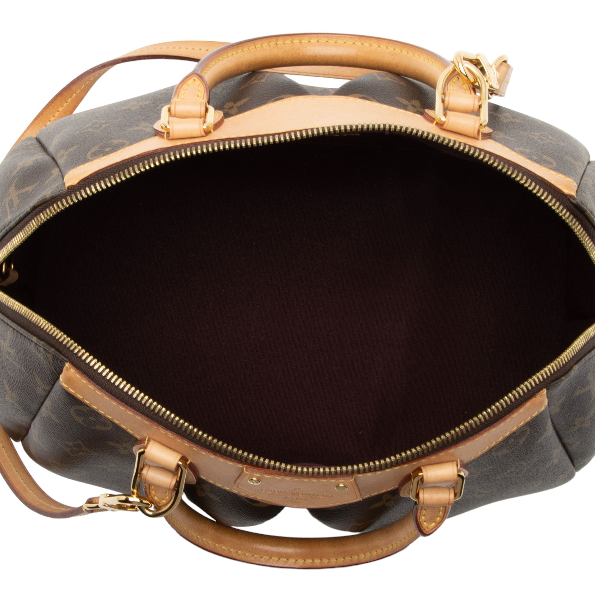 Louis Vuitton Monogram Canvas Segur Satchel (SHF-ctkrMp)