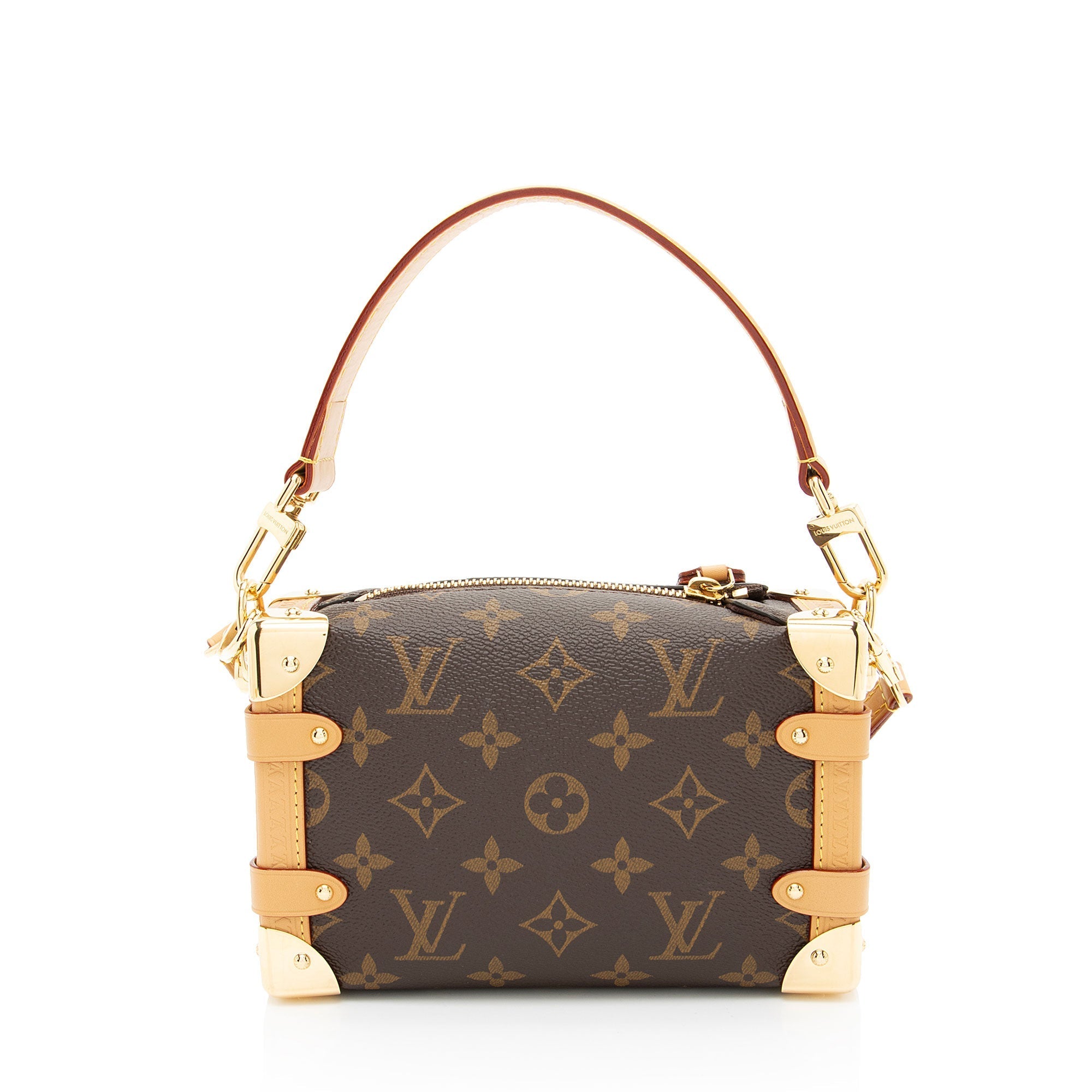 Louis Vuitton Monogram Canvas Side Trunk PM Shoulder Bag