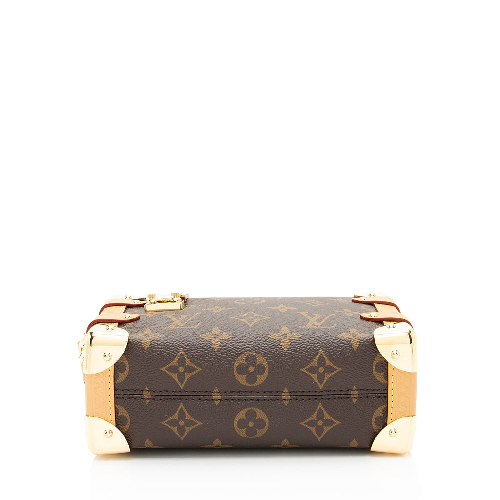 Louis Vuitton Monogram Canvas Side Trunk PM Shoulder Bag