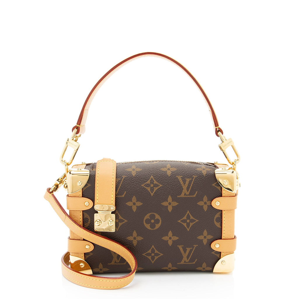 Louis Vuitton Monogram Canvas Side Trunk PM Shoulder Bag