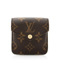 Louis Vuitton Monogram Canvas Sliding Coin Purse (SHF-20734)