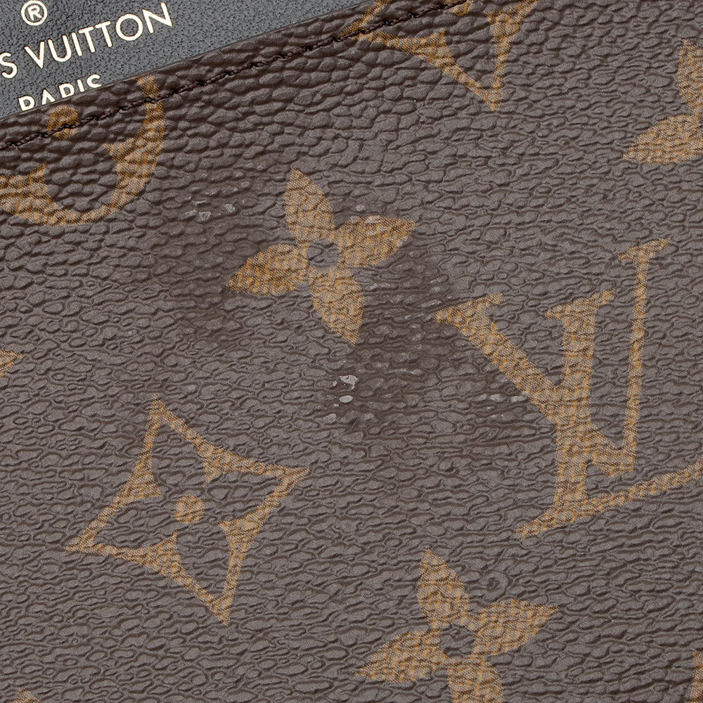 Louis Vuitton Monogram Canvas Slim Purse Wallet (SHF-20558)