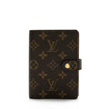 Louis Vuitton Monogram Canvas Small Ring Agenda Cover (SHF-22229)