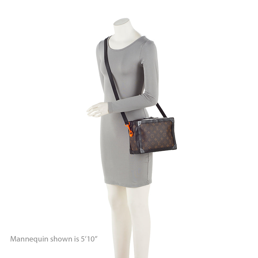 Louis Vuitton Monogram Canvas Solar Ray Small Trunk Bag (SHF-20494)