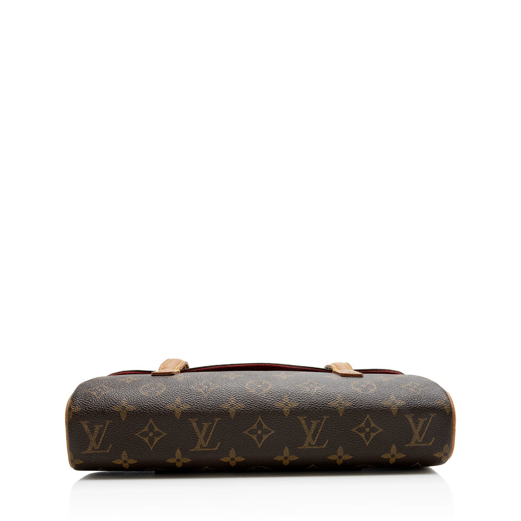 Louis Vuitton Monogram Canvas Sonatine Satchel (SHF-22242)