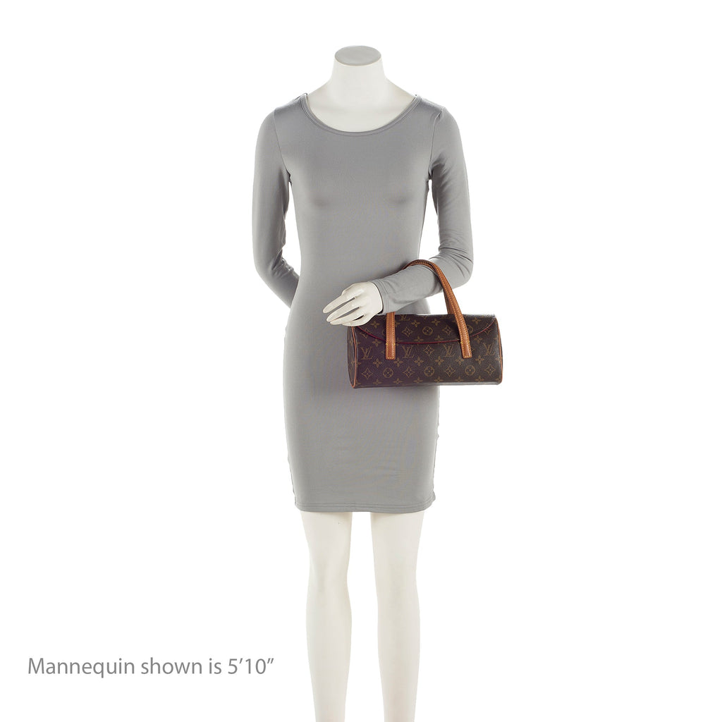 Louis Vuitton Monogram Canvas Sonatine Satchel (SHF-22242)