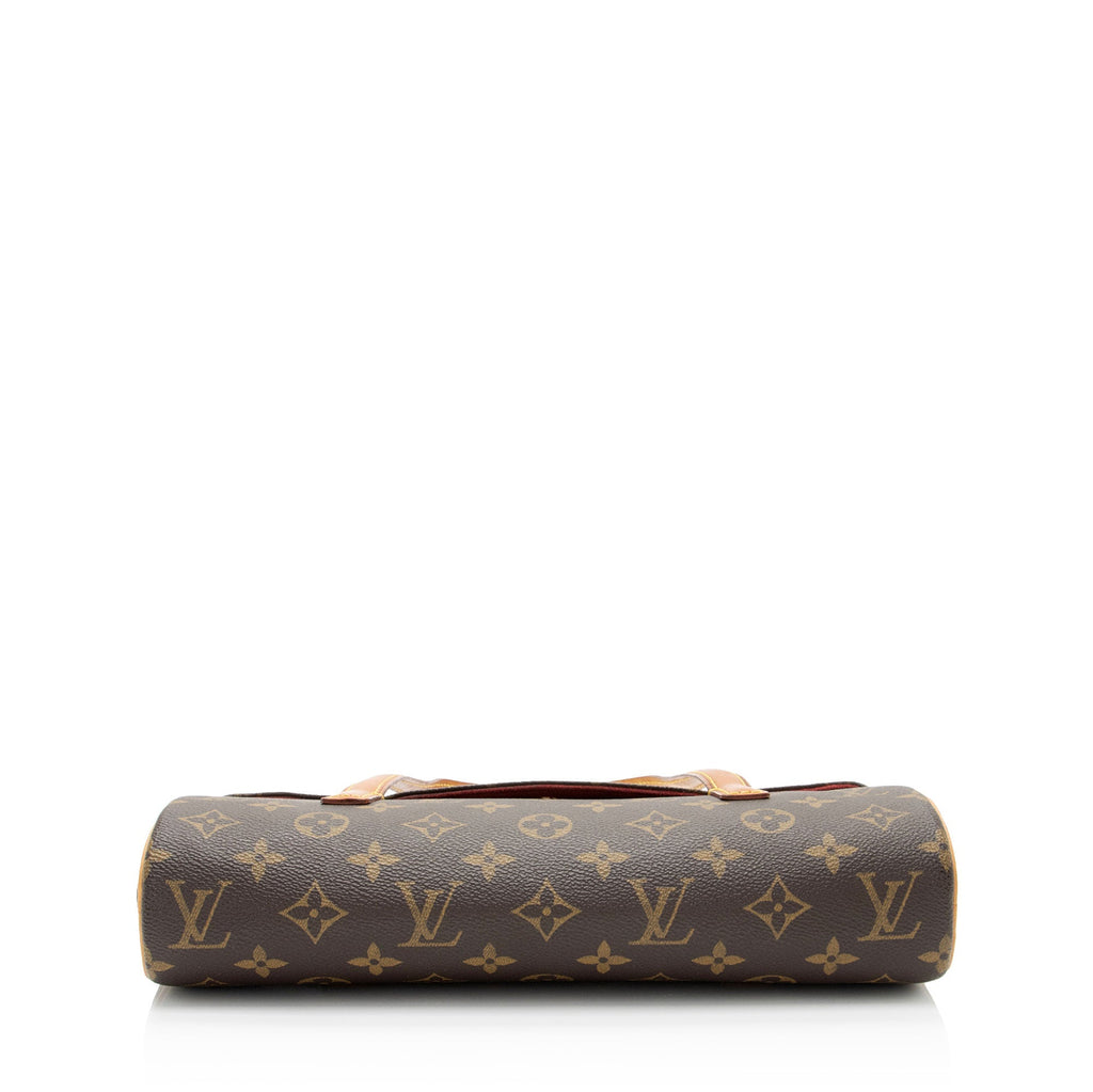 Louis Vuitton Monogram Canvas Sonatine Satchel (SHF-Wy42xp)