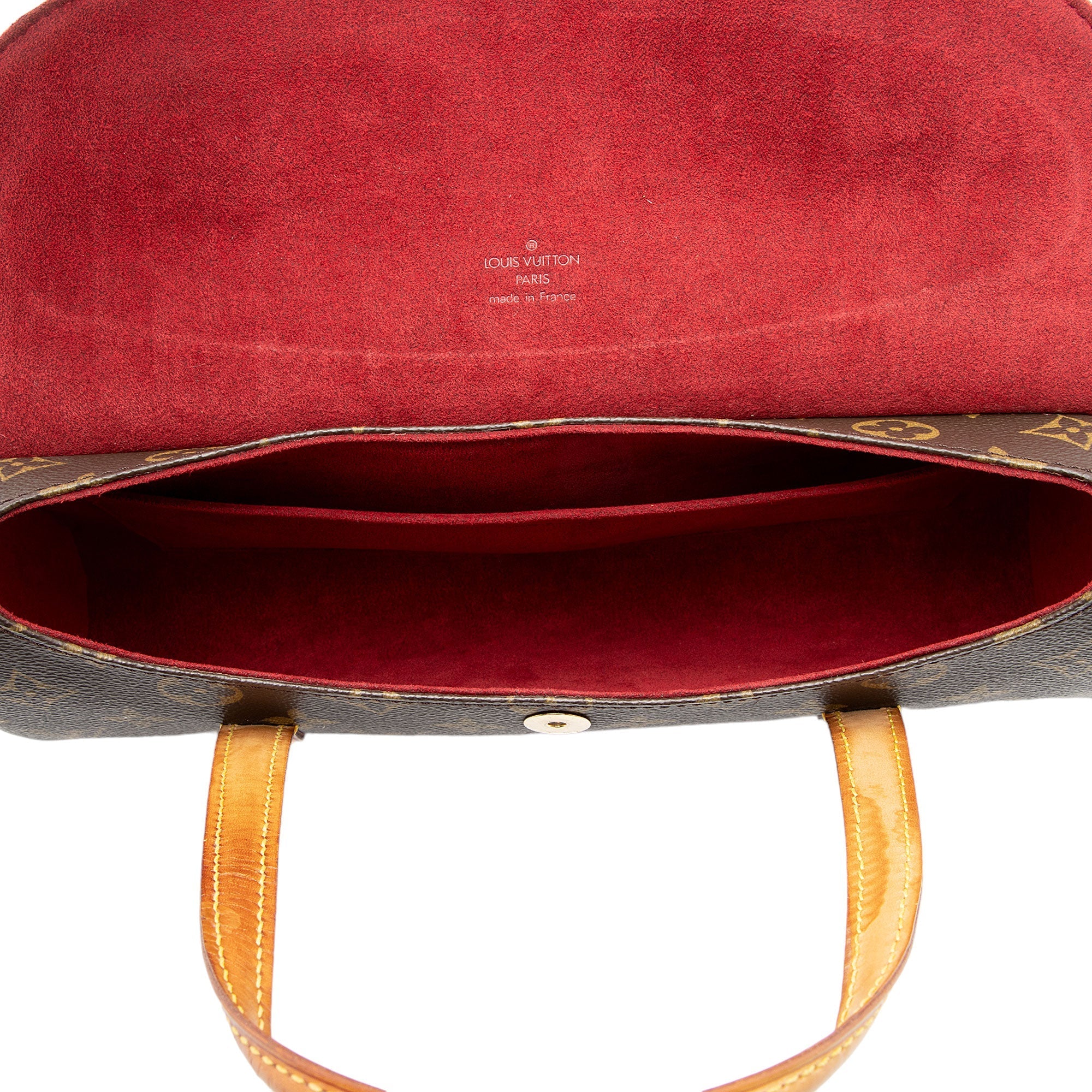 Louis Vuitton Monogram Canvas Sonatine Satchel (SHF-Wy42xp)