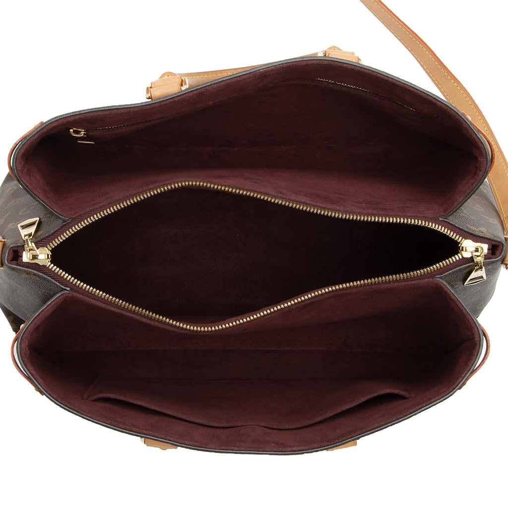 Louis Vuitton Monogram Canvas Soufflot MM Satchel (SHF-cmgf52)