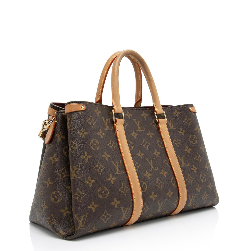 Louis Vuitton Monogram Canvas Soufflot MM Satchel (SHF-cmgf52)