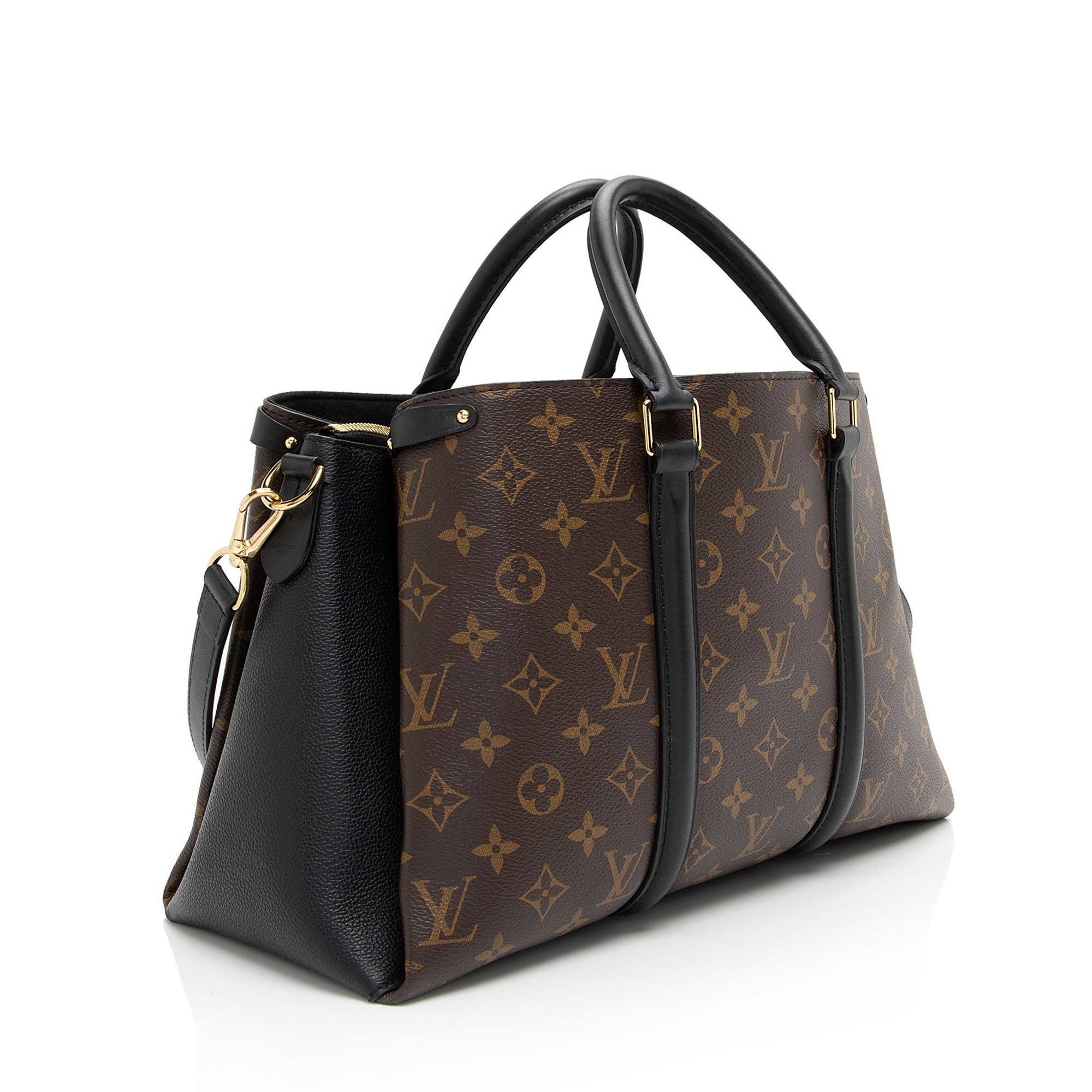 Louis Vuitton Monogram Canvas Soufflot MM Satchel (SHF-QtZo3k)