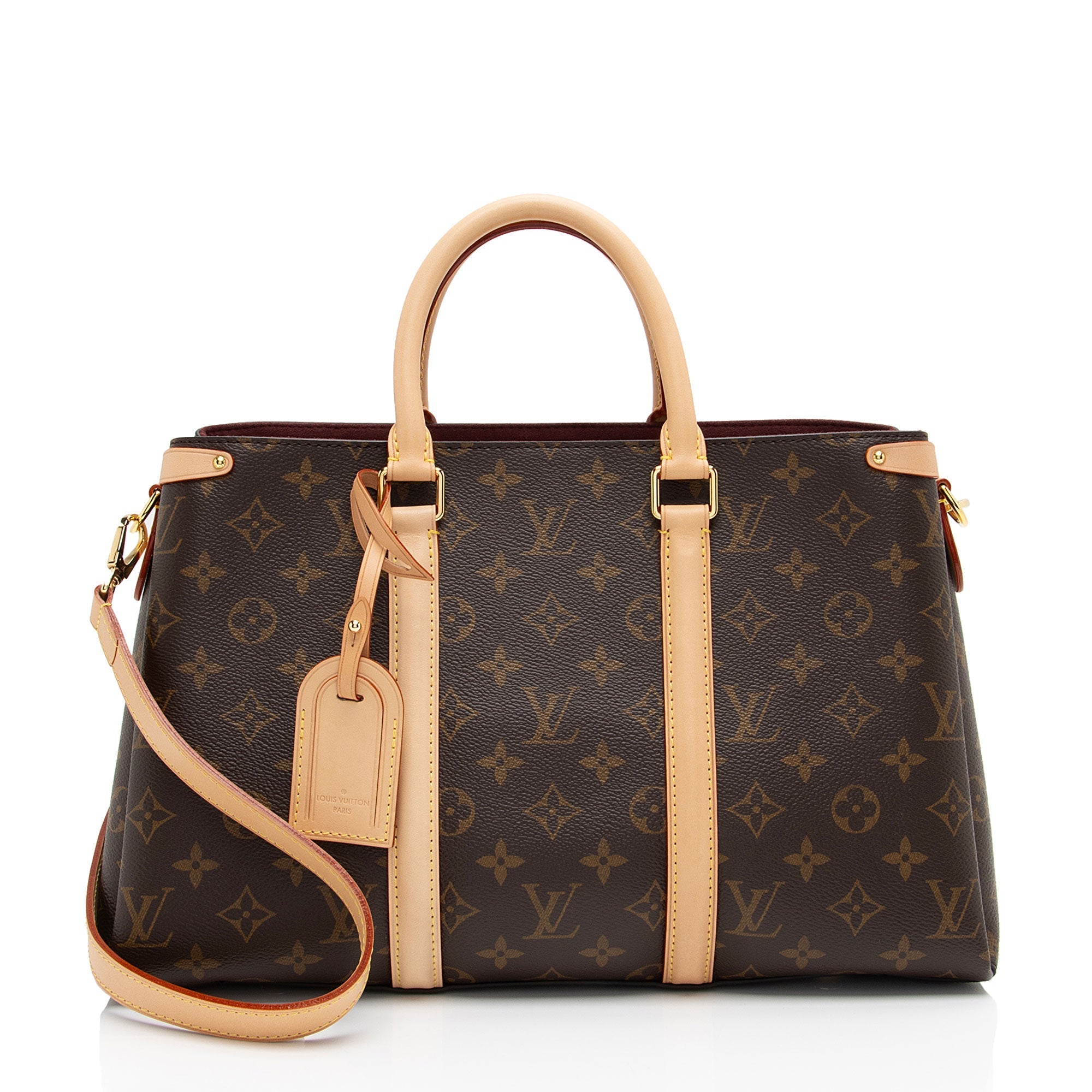 Louis Vuitton Monogram Canvas Soufflot MM Satchel (SHF-nCRfBa)