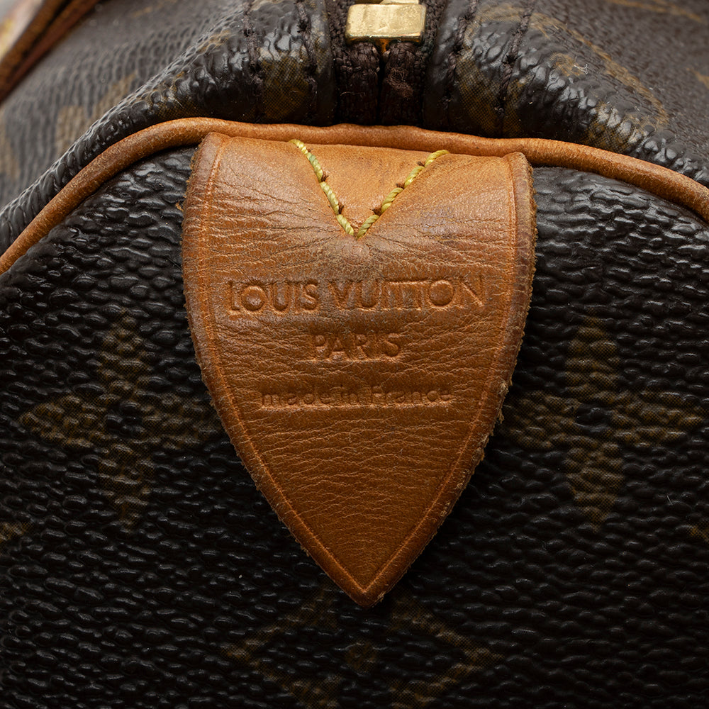 Louis Vuitton Monogram Canvas Speedy 25 Satchel - FINAL SALE (SHF-14608)
