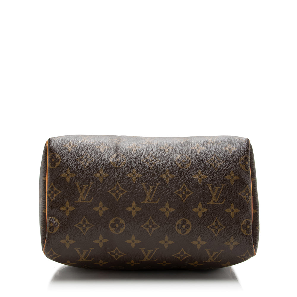 Louis Vuitton Monogram Canvas Speedy 25 Satchel - FINAL SALE (SHF-17090)
