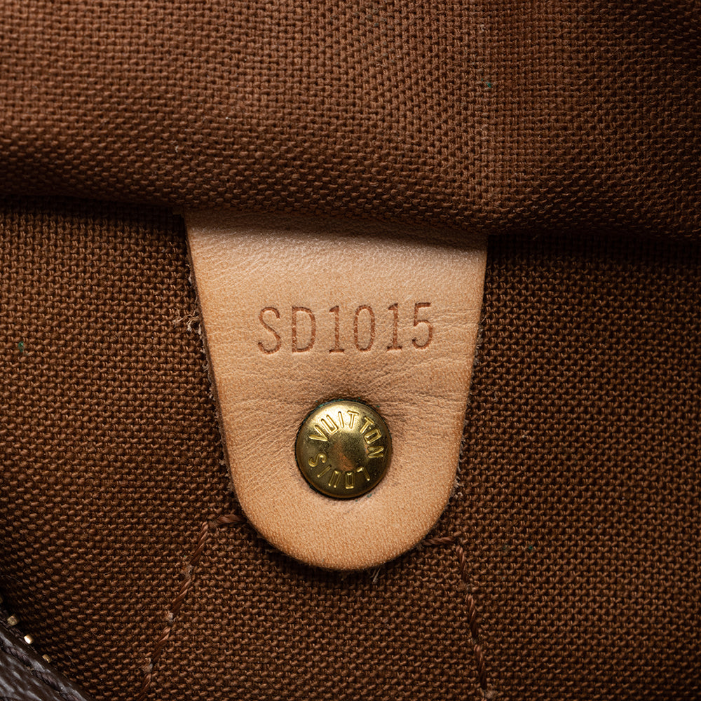 Louis Vuitton Monogram Canvas Speedy 25 Satchel - FINAL SALE (SHF-17090)