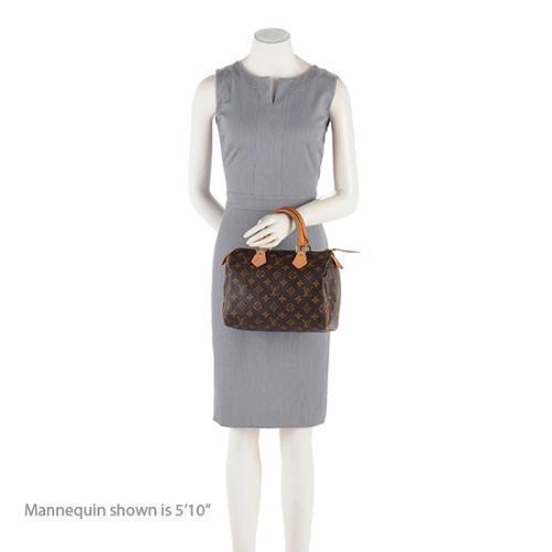 Louis Vuitton Monogram Canvas Speedy 25 Satchel - FINAL SALE (SHF-17090)