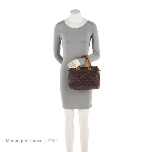 Louis Vuitton Monogram Canvas Speedy 25 Satchel (SHF-20147)
