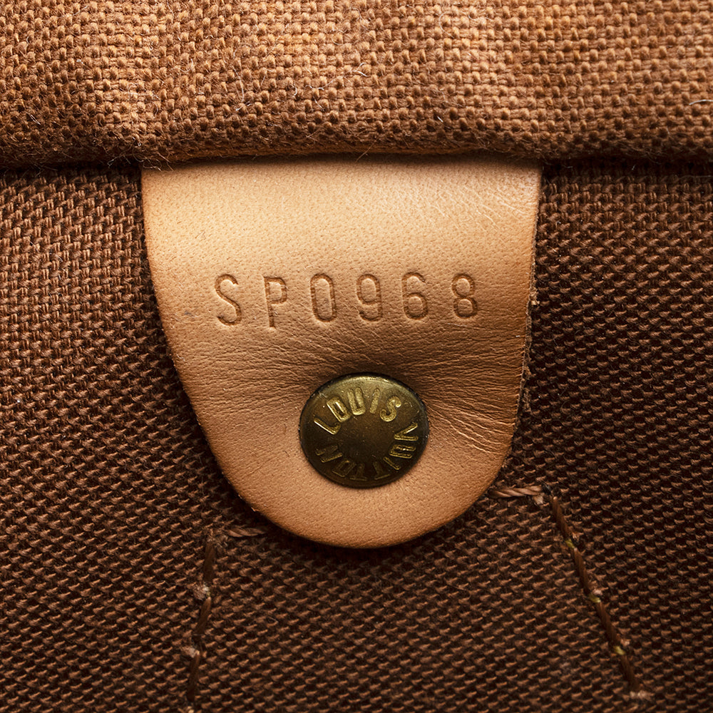 Louis Vuitton  Monogram Canvas Speedy 25 Satchel - FINAL SALE (SHF-20148)