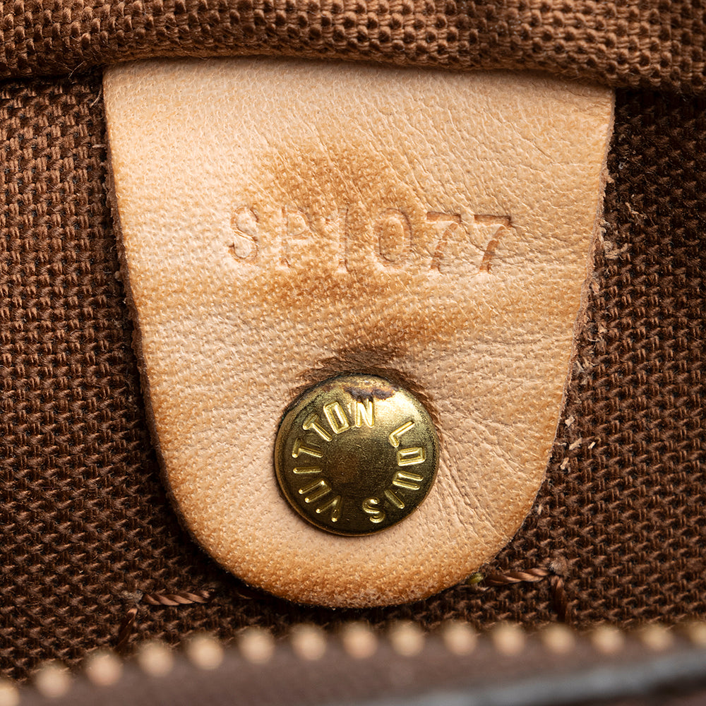 Louis Vuitton Monogram Canvas Speedy 25 Satchel (SHF-20295)