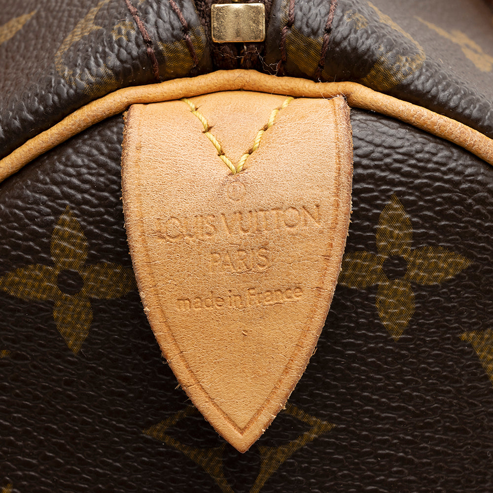 Louis Vuitton Monogram Canvas Speedy 25 Satchel (SHF-20295)