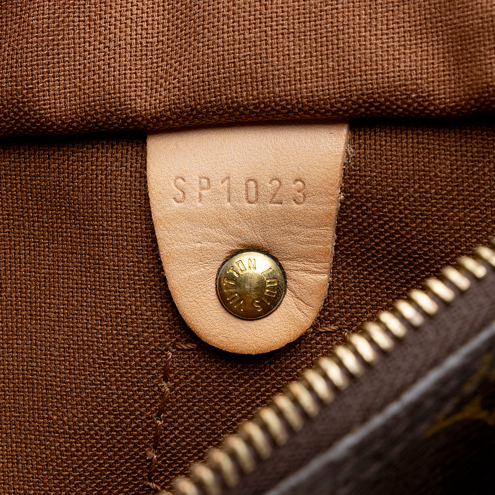 Louis Vuitton Monogram Canvas Speedy 25 Satchel (SHF-21640)