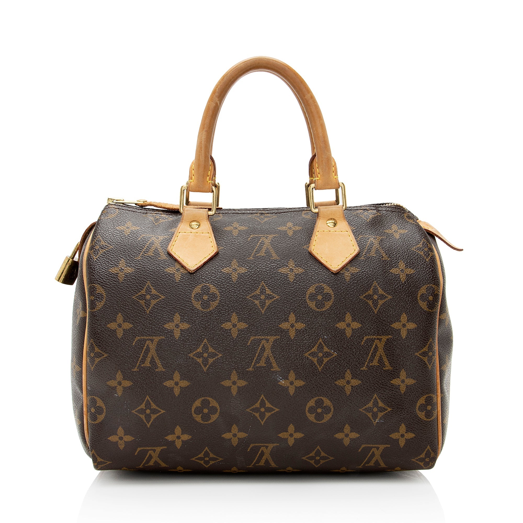 Louis Vuitton Monogram Canvas Speedy 25 Satchel (SHF-22237)